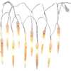 10-Light LED Warm White Icicle Light Set - Other Accents - 3