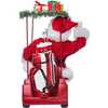 11.25-Inch Fabriché Santa Driving Golf Cart - Other Accents - 5