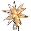 10-Light 15-Point Star Capiz Treetop - Other Accents - 2