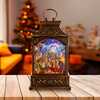 11-Inch Battery Operated Warm White LED Lighted Nativity Lantern - Other Accents - 7