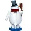10-Inch Wooden Frosty the Snowman Nutcracker - Nutcrackers - 4 - thumbnail
