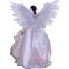 10-Light 12-Inch Ivory and Gold Black Angel Treetop - Other Accents - 5