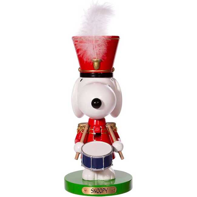10-Inch Snoopy the Drummer Nutcracker - Other Accents - 2