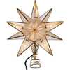 10-Light 15-Point Star Capiz Treetop - Other Accents - 5