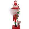 10-Inch Hollywood Black Nutcracker with Santa Hat - Nutcrackers - 2