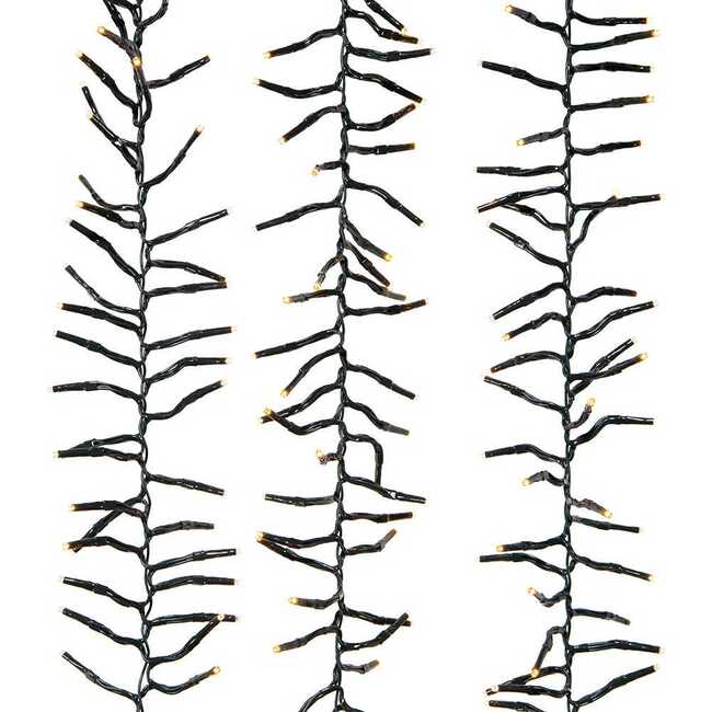2000-Light 65-Foot Cluster Garland with Classic White LED  Lights