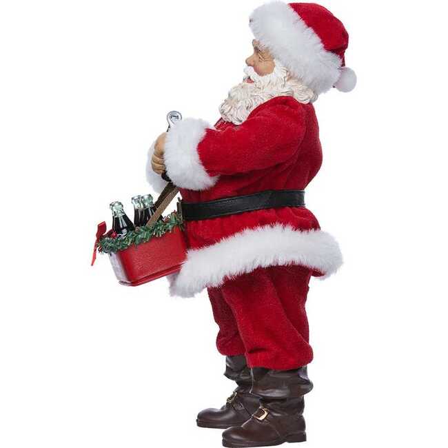 10-Inch Santa Opening Coke Tablepiece - Other Accents - 5