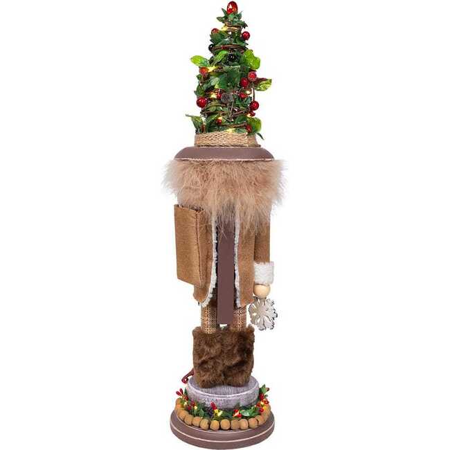 19-Inch Hollywood Nutcrackers Battery Operated LED Birch Berries Nutcracker - Nutcrackers - 3