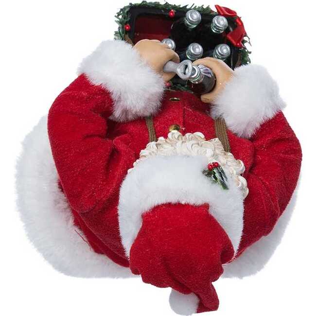10-Inch Santa Opening Coke Tablepiece - Other Accents - 6