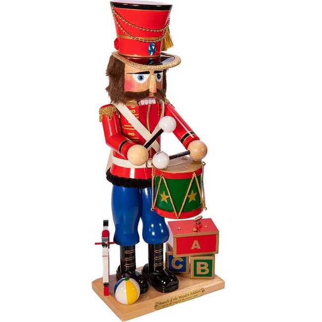 18-Inch Musical Toy Soldier Nutcracker - Nutcrackers - 2