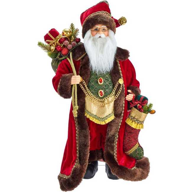 18-Inch Kringle Klaus Elegant Santa
