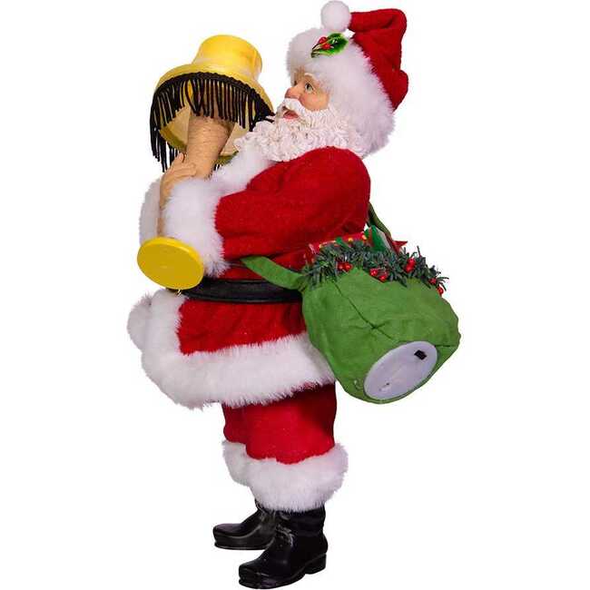 10-Inch Leg Lamp Fabriché Santa with Light - Other Accents - 5