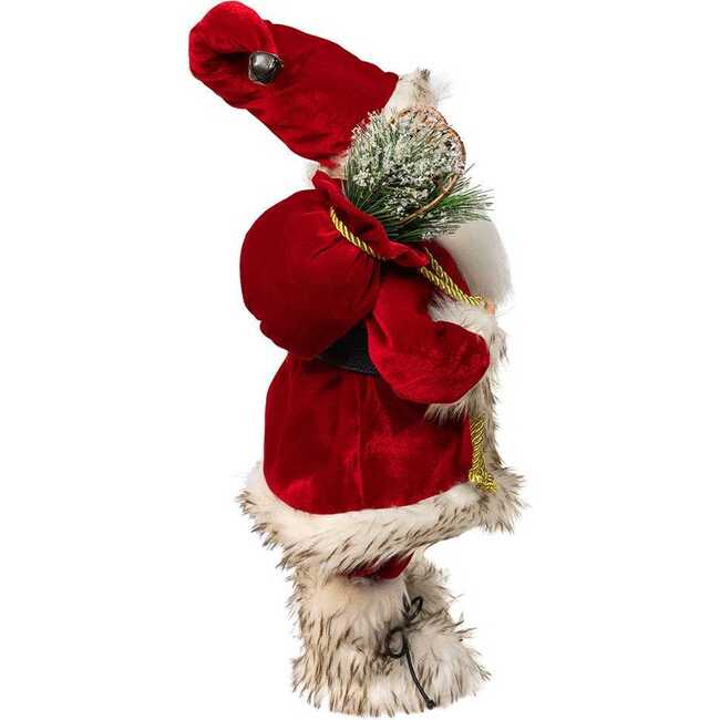 18-Inch KSA Kringles Rustic Santa with Skis - Other Accents - 2