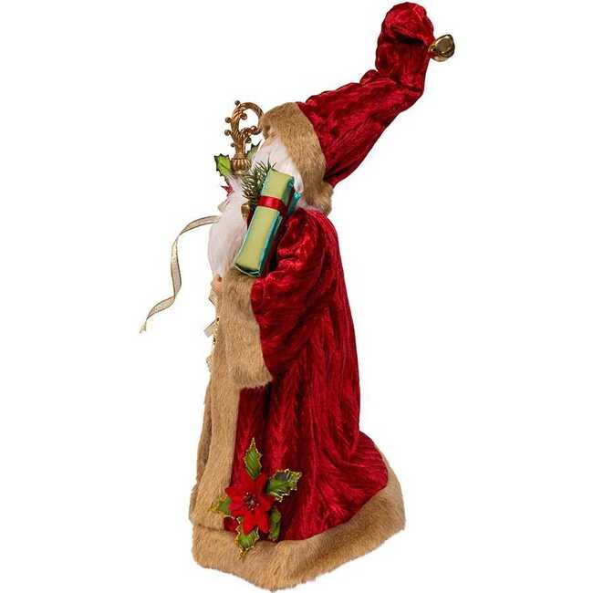 18-Inch Kringles Elegant Red Santa - Other Accents - 4