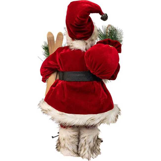 18-Inch KSA Kringles Rustic Santa with Skis - Other Accents - 3