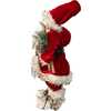 18-Inch KSA Kringles Rustic Santa with Skis - Other Accents - 4