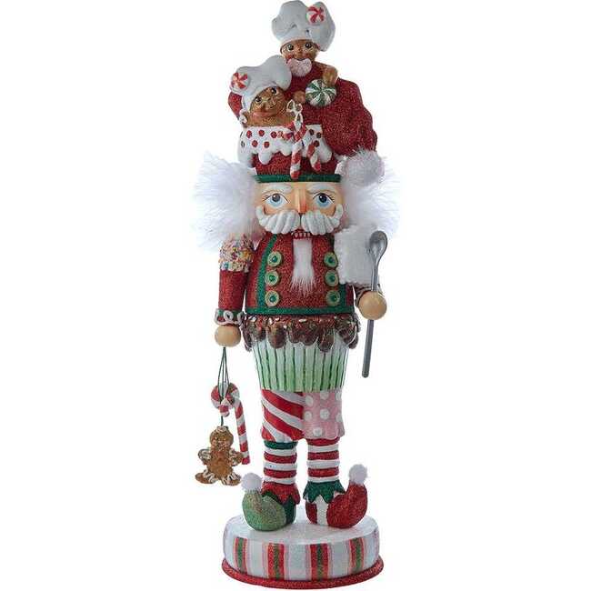 18-Inch Hollywood Nutcrackers Gingerbread Soldier with Cupcake Body Nutcracker