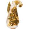 18-Inch KSA Kringle Standing Gold Santa with Tree - Other Accents - 4