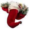 18-Inch KSA Kringles Rustic Santa with Skis - Other Accents - 5