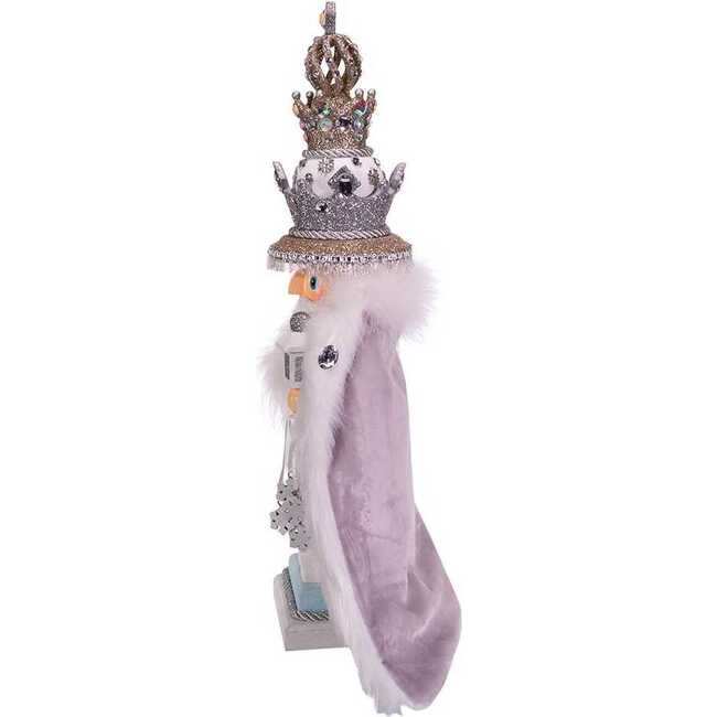 18-Inch Hollywood White Fur King Nutcracker - Nutcrackers - 4