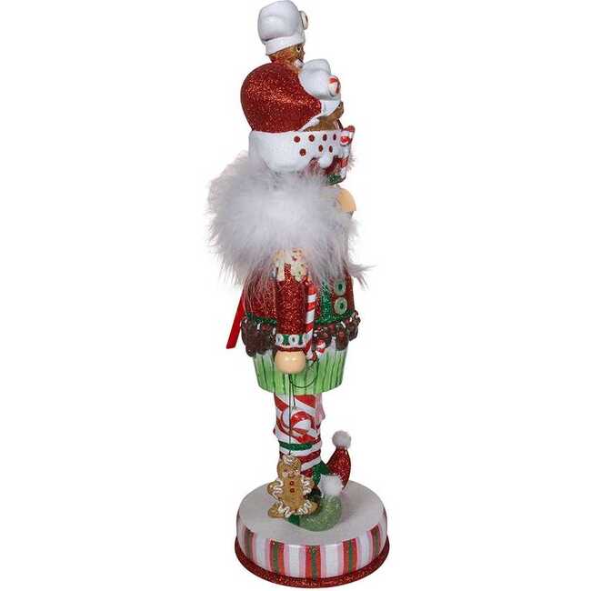18-Inch Hollywood Nutcrackers Gingerbread Soldier with Cupcake Body Nutcracker - Nutcrackers - 2