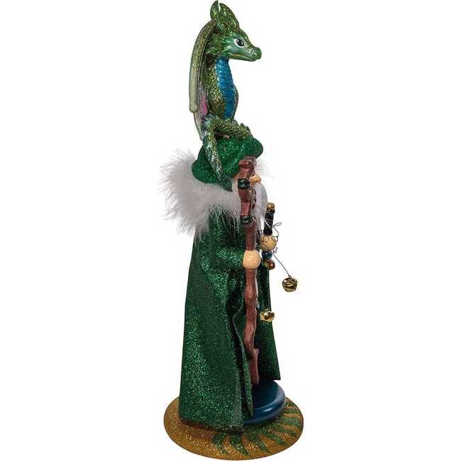 18-Inch Hollywood Nutcrackers Wizard With Dragon Nutcracker - Nutcrackers - 2