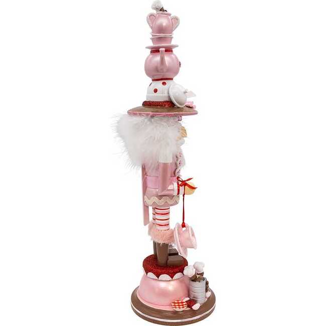 18-Inch Hollywood Nutcrackers Pink Tea Nutcracker - Nutcrackers - 2