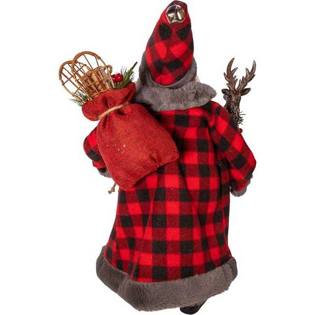 18-Inch Kringle Klaus Red and Gray Santa - Other Accents - 5