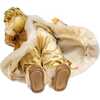 18-Inch KSA Kringle Standing Gold Santa with Tree - Other Accents - 6