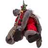 18-Inch Kringle Klaus Red and Gray Santa - Other Accents - 6