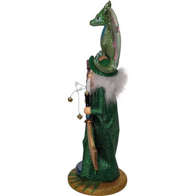 18-Inch Hollywood Nutcrackers Wizard With Dragon Nutcracker - Nutcrackers - 4