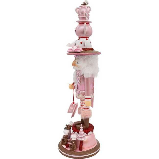 18-Inch Hollywood Nutcrackers Pink Tea Nutcracker - Nutcrackers - 4