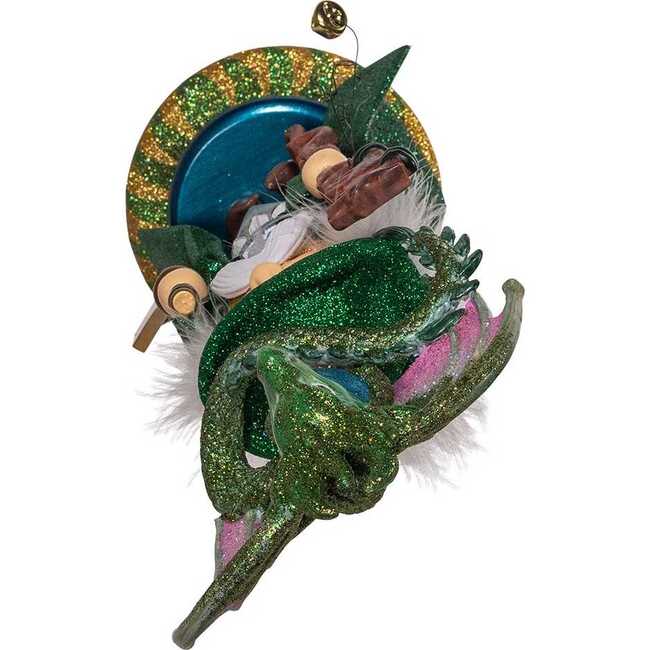 18-Inch Hollywood Nutcrackers Wizard With Dragon Nutcracker - Nutcrackers - 5