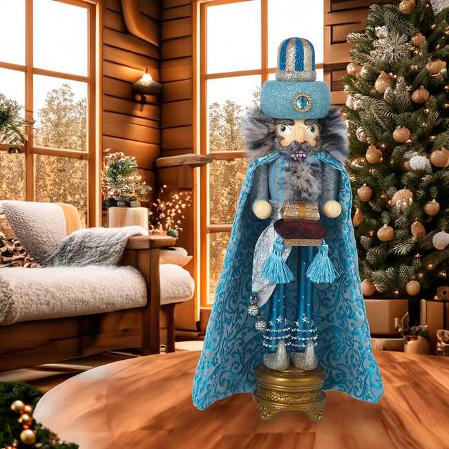 18-Inch Hollywood Turquoise King Nutcracker - Nutcrackers - 7