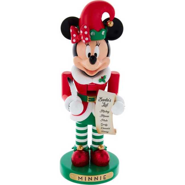 10-Inch Disney Minnie The Elf Nutcracker