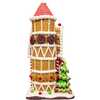12-Inch Battery Operated LED Gingerbread Barn - Other Accents - 2