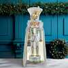 18-Inch Hollywood White Snowflake Soldier Battery-Operated LED Nutcracker - Nutcrackers - 7
