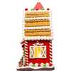 12-Inch Battery Operated LED Gingerbread Barn - Other Accents - 4