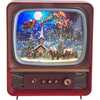10-Inch Battery-Operated Musical Water Santa TV Lantern - Other Accents - 1 - thumbnail