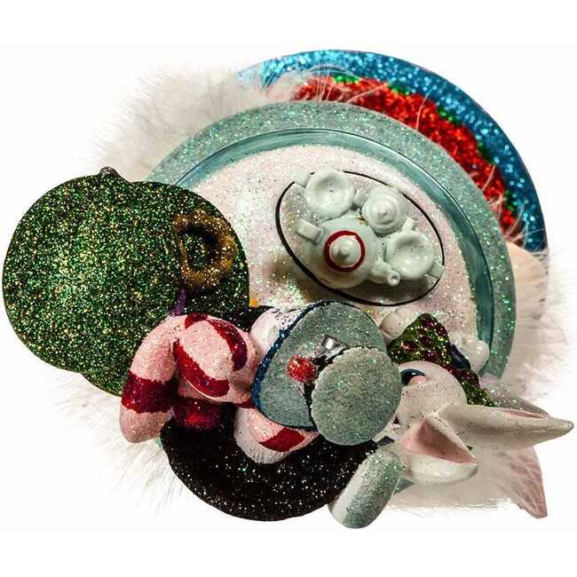 18-Inch Hollywood Alice Teacup Hat Nutcracker - Nutcrackers - 5