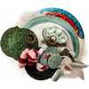 18-Inch Hollywood Alice Teacup Hat Nutcracker - Nutcrackers - 5