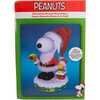 10-Inch Battery-Operated Musical Santa Snoopy Nutcracker - Nutcrackers - 2