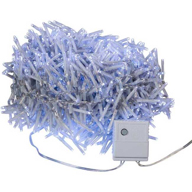 1000-Light 32.8-Foot Cool White LED Cluster Garland - Other Accents - 2