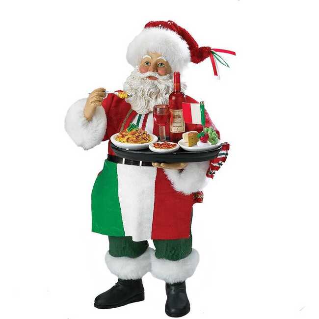 10.5-Inch Musical Italian Santa