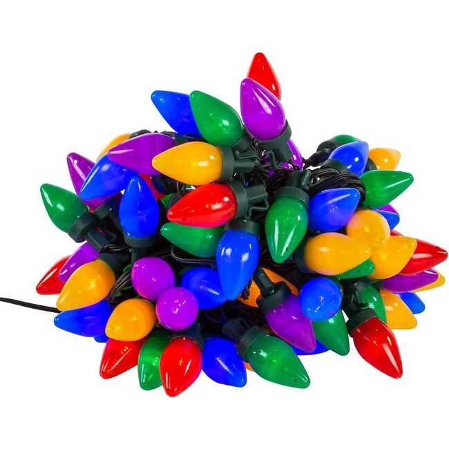 100-Light C7 Multicolored String Light Set - Other Accents - 4
