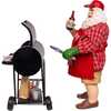 10.75-Inch Barbecue Grill Santa - Other Accents - 4