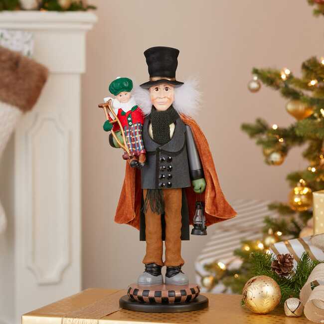 18-Inch Hollywood Blue with Tree Nutcracker - Nutcrackers - 7