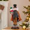 18-Inch Hollywood Blue with Tree Nutcracker - Nutcrackers - 7
