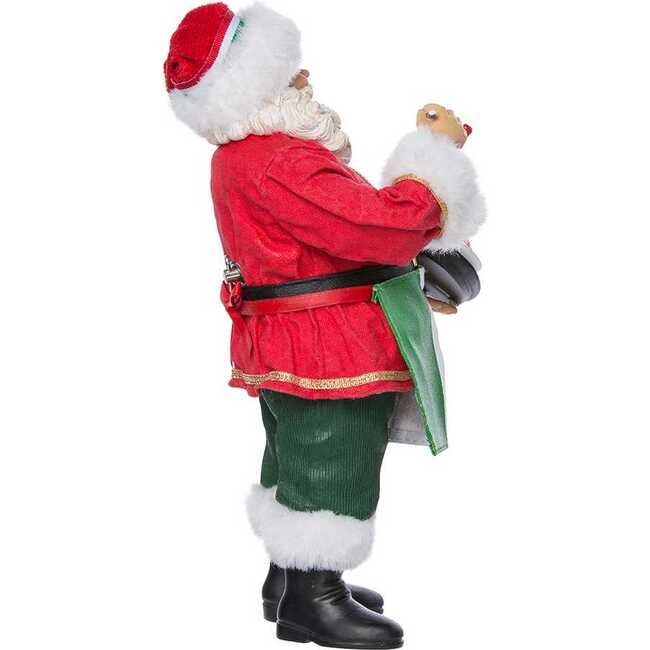 10.5-Inch Musical Italian Santa - Other Accents - 3