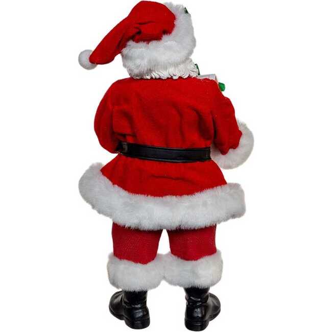 10.5-Inch Fabriché Santa With Box of Donuts - Other Accents - 3